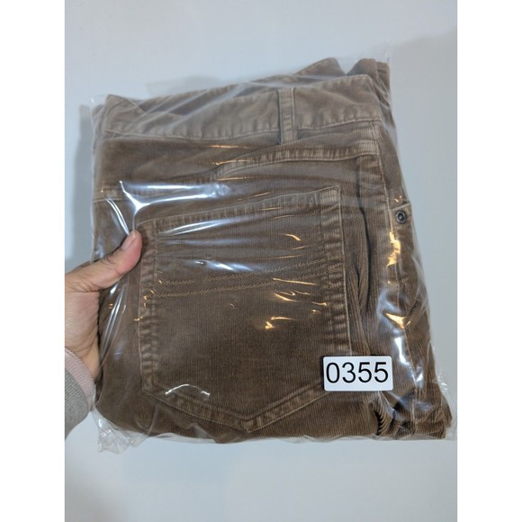 J.Jill Women Brown High-Rise Boot cut Corduroy Pants Sz 14 English Countryside - Picture 8 of 8